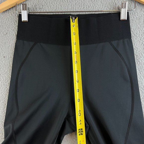 Good American Workout Pants leggings black stretch size 1 - Picture 8 of 9